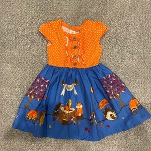 Eleanor Rose | thanksgiving dress | 4T